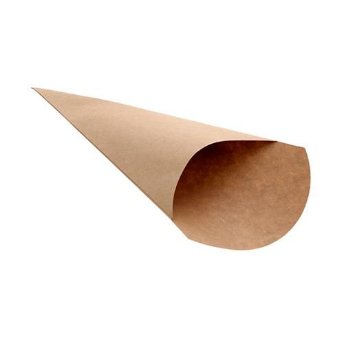 スナック三角袋 10-22 未晒無地 100枚入