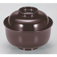 煮物椀 4寸羽反椀溜 漆器