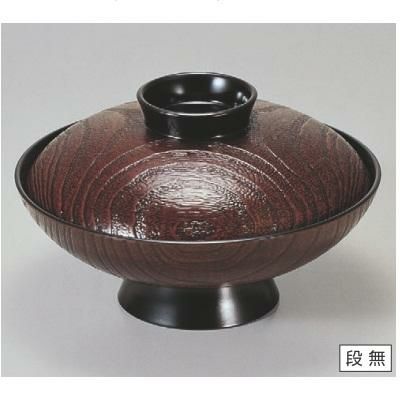 煮物椀 6寸木目椀栃 漆器