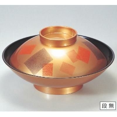 煮物椀 耐熱天下椀金色紙金箔 漆器