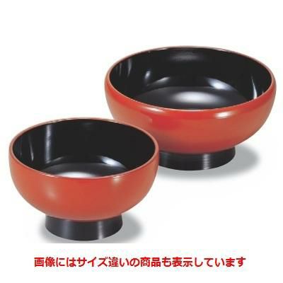 丼碗 宝泉椀・身朱5寸 漆器