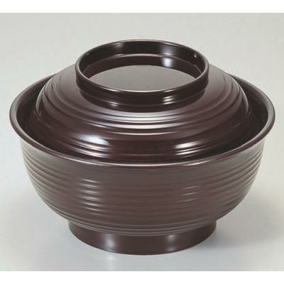 丼碗 美里千筋丼溜 漆器