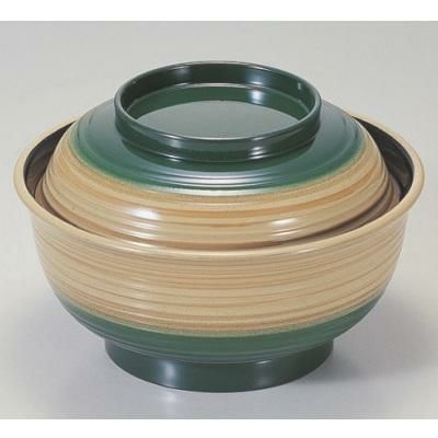 丼碗 美里千筋丼白木かすみ 漆器