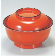 丼碗 羽反丼朱内朱 漆器