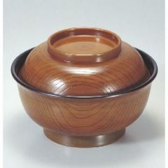 丼碗 姫型丼栃木目 漆器