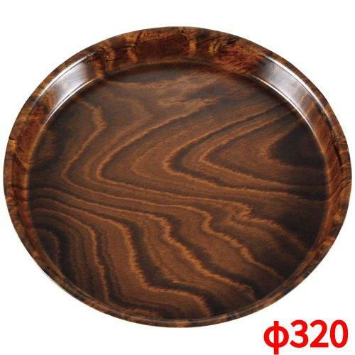 ウッドトレイ 丸型 スムース PH558510