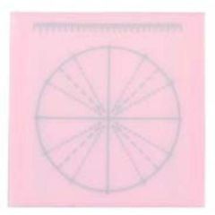 積層式調理用 目盛り入りまな板 正方形 S ピンク