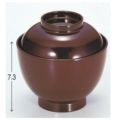 小吸椀 3.5寸玉子椀溜 漆器