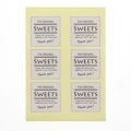 ギフトシール Sweets スクエアホワイト