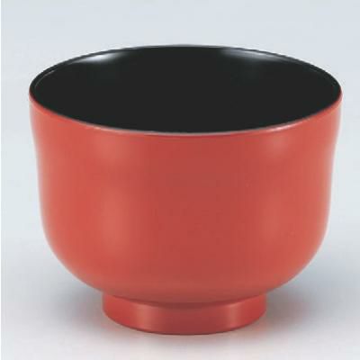 汁椀 ひさご汁椀朱内黒 漆器