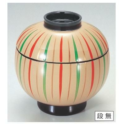 小吸椀 てまり吸椀クリーム十草 SH塗 漆器