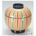 小吸椀 てまり吸椀クリーム十草 SH塗 漆器