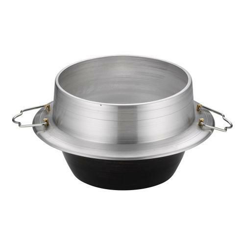 アルミ鋳物 小釜 カン付 22cm