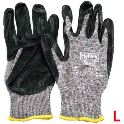 ハイフレックス フォームグレー手袋 11-801 L 1双