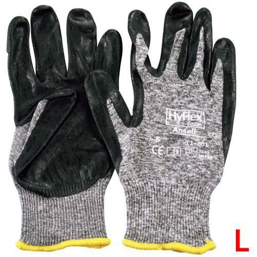 ハイフレックス フォームグレー手袋 11-801 L 1双