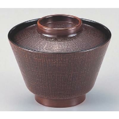 小吸椀 3.3寸布目吸椀栃 漆器