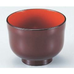 汁椀 ひさご汁椀溜内朱 漆器