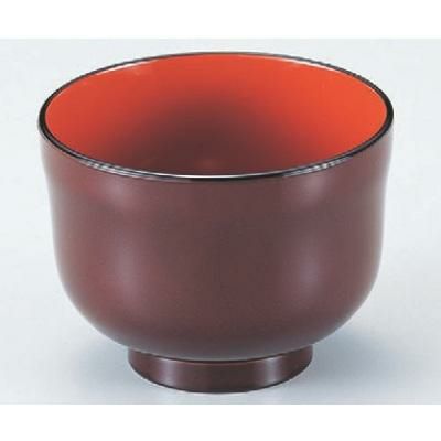 汁椀 ひさご汁椀溜内朱 漆器