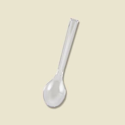 ヘイコープラスプーン 12.3cm 透明 単袋 100本×10ケース