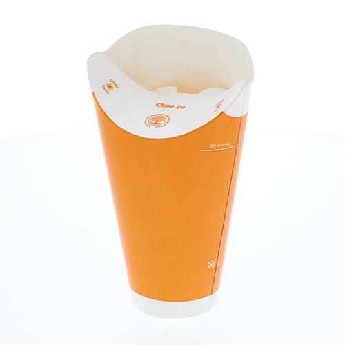 バタフライカップ16オンスコールドシングルオレンジ 35個×20ケース