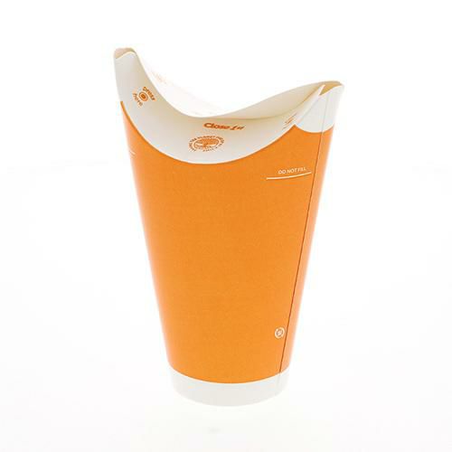 バタフライカップ16オンスコールドシングルオレンジ 35個×20ケース