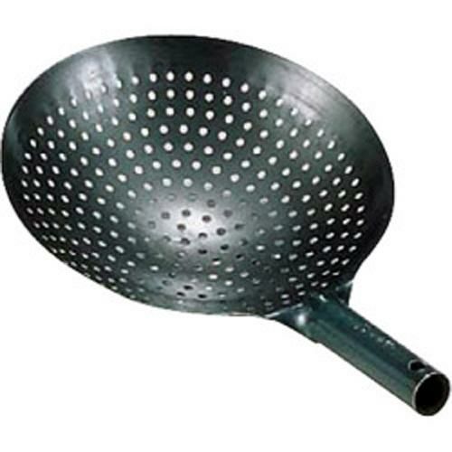 鉄 穴明北京鍋 27cm