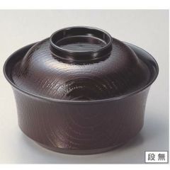 丼碗 5寸富士型丼椀溜 漆器