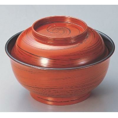 丼碗 美里丼一筆根来 漆器