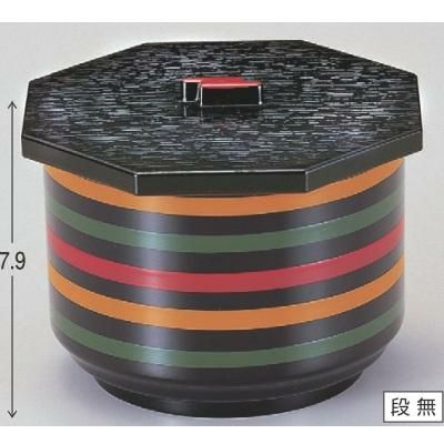 飯碗 江戸飯器ロクロ内朱 漆器