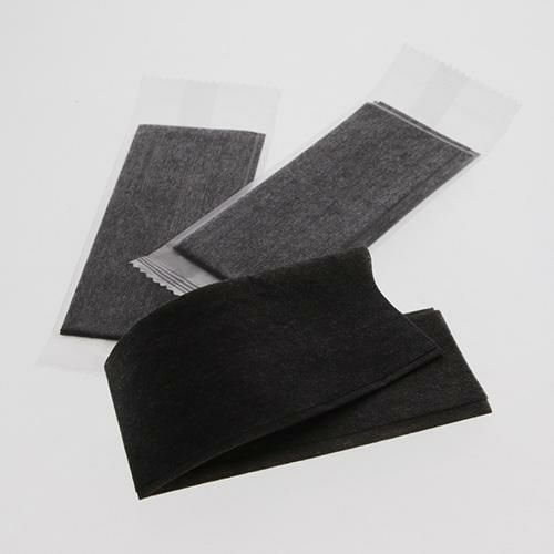 ヘイコー 不織布おしぼり 平 クロ 180x220 100枚×20ケース