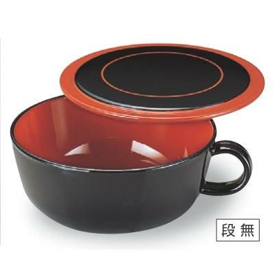 小吸椀 スープ椀黒内朱 漆器