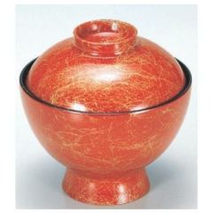 小吸椀 花小吸椀朱乱糸 漆器