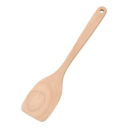 木製 調理ヘラ 角 05901(ブナ材)