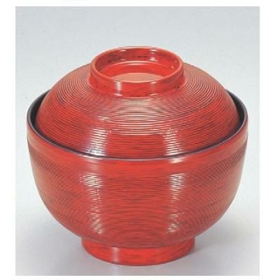 小吸椀 玉子千筋椀後藤塗 漆器