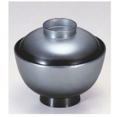 小吸椀 越前椀黒かすみ 漆器