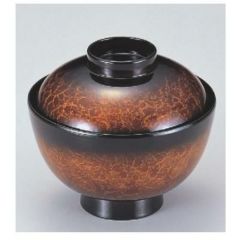小吸椀 越前椀アクアブラウン エ-ス塗 漆器