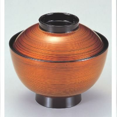 小吸椀 新越前椀茶金刷毛目 SH塗 漆器