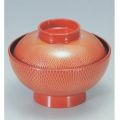 小吸椀 御殿吸椀朱新武蔵野 エ-ス塗 漆器