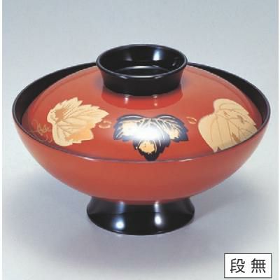 小吸椀 4.5寸小槌吸椀朱ツタ 漆器