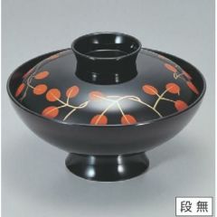 小吸椀 4.5寸小槌吸椀黒萩 漆器