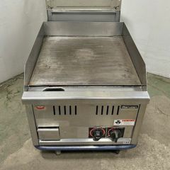 中古】卓上ガスグリドル タニコー TGG-60N 幅600×奥行600×高さ300 都市