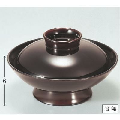 煮物椀 5.5寸羽反煮物椀溜 漆器