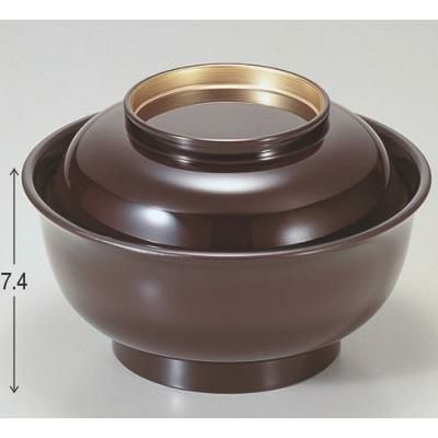 丼碗 美里丼溜つば金 漆器