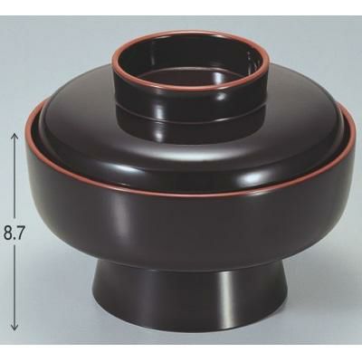 丼碗 平安丼うるみ天朱 漆器