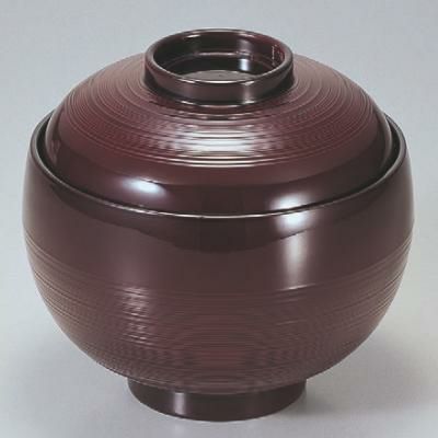 丼碗 卵型丼椀溜 漆器