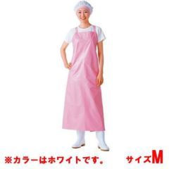 マイティクロス エプロン 胸当 E-1001-0 ホワイト M