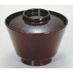 小吸椀 3.3寸布目吸椀溜 漆器