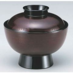 丼碗  5.1寸大丼溜刷毛目  漆器 高さ100 直径:154  プロ用