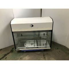 中古】卓上冷蔵ショーケース 大穂製作所 OHLAc-1200R-B 幅1200×奥行395