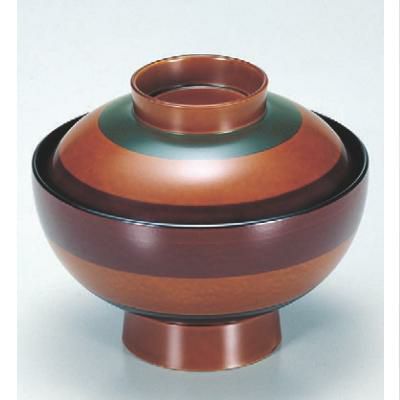 小吸椀 御殿吸椀独楽塗 漆器